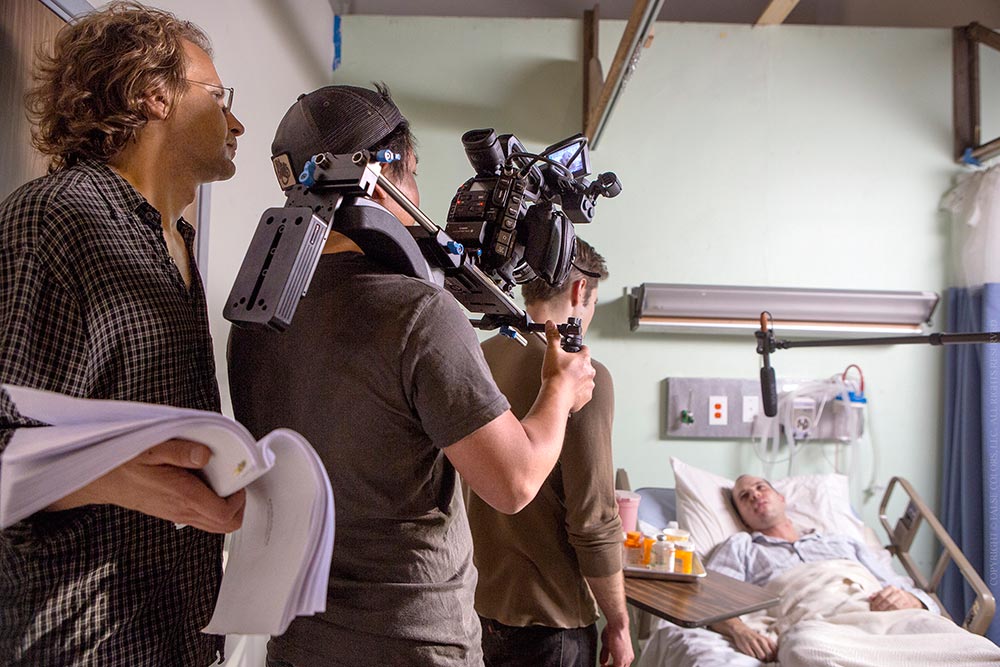 Behind the scenes during the making of False Colors